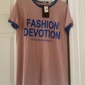 Dolce and Gabbana Fashion Devotion t shirt
